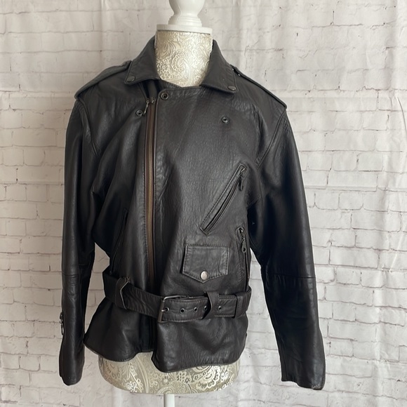 Echtes Leder Vintage jacket Small - Picture 8 of 17